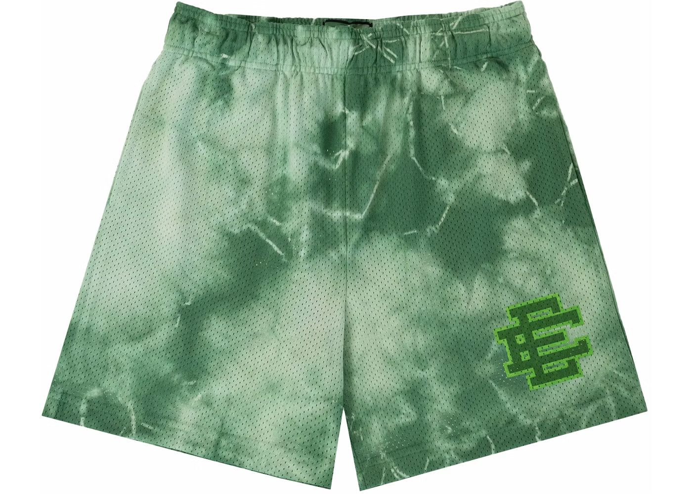Eric Emanuel Green Tiedye Shorts