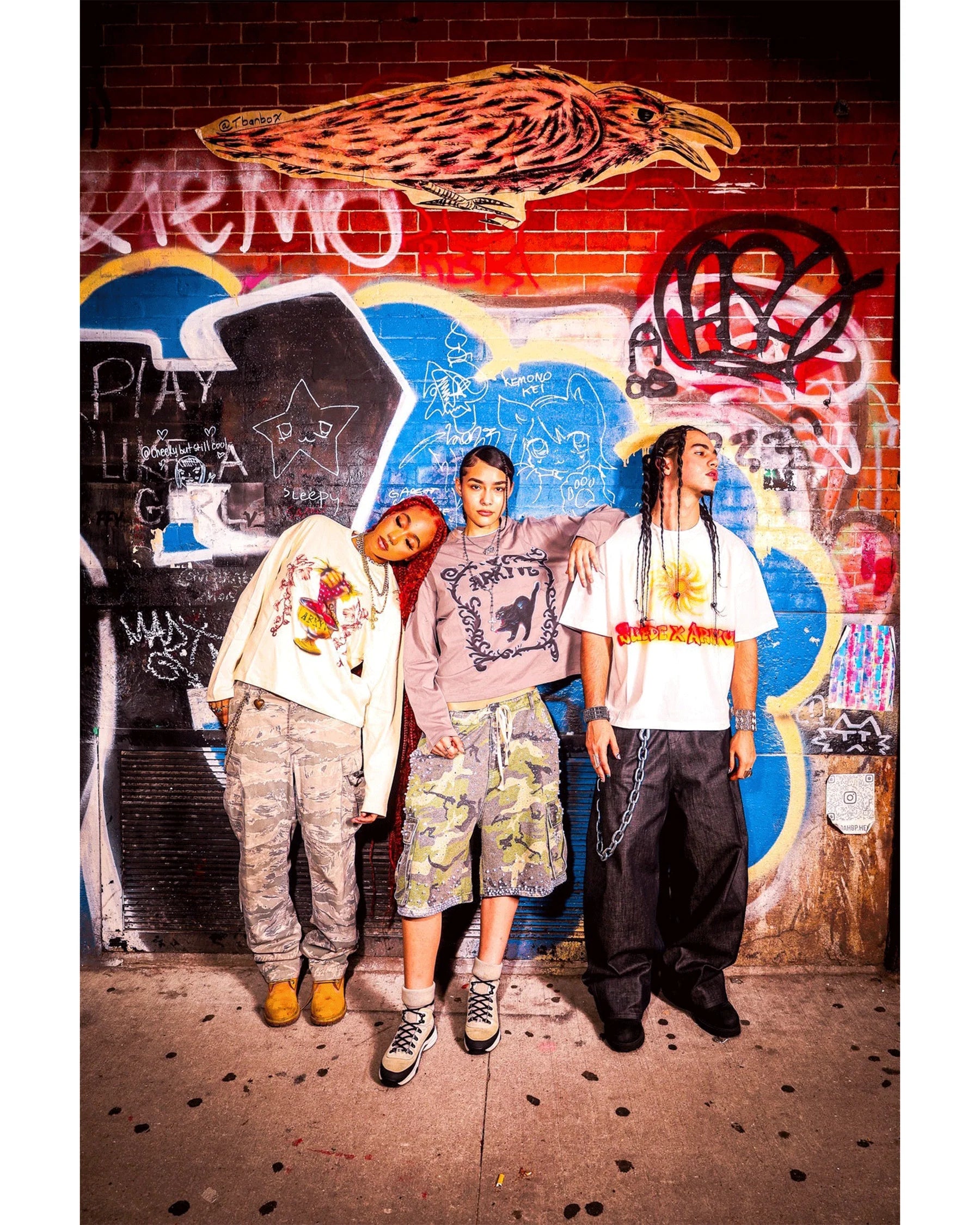 Arkyve x Stryka "Black Cat " Long Sleeve