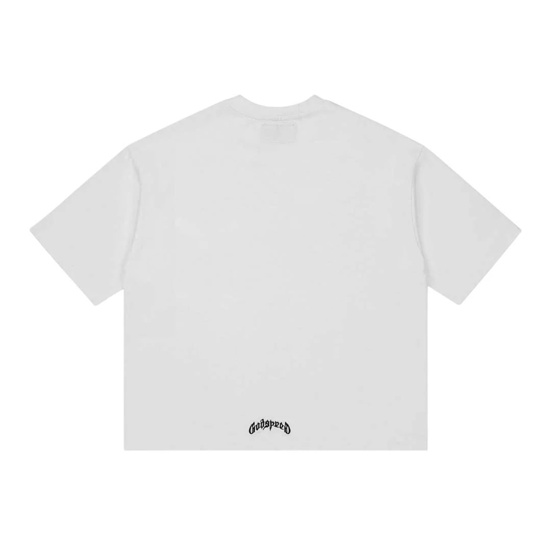 Godspeed "GS Logo" White T-Shirt