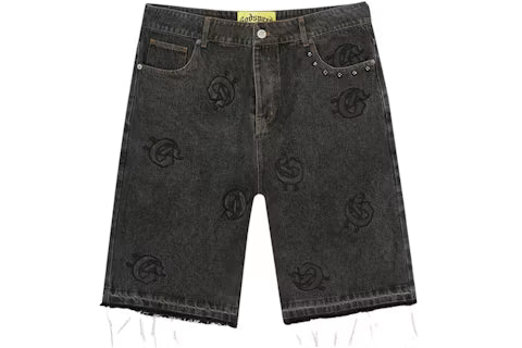 Godspeed "Infinity" Jean Shorts (Black Wash)