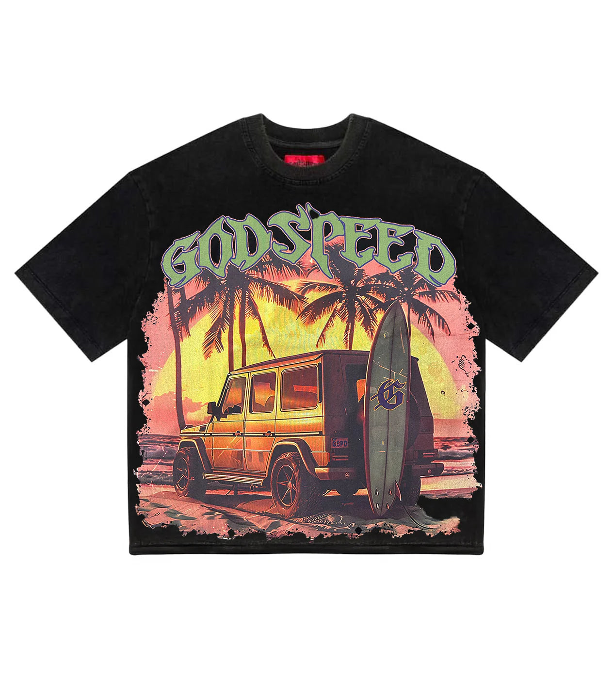 Godspeed "Miami G-Wagon" Black T-Shirt