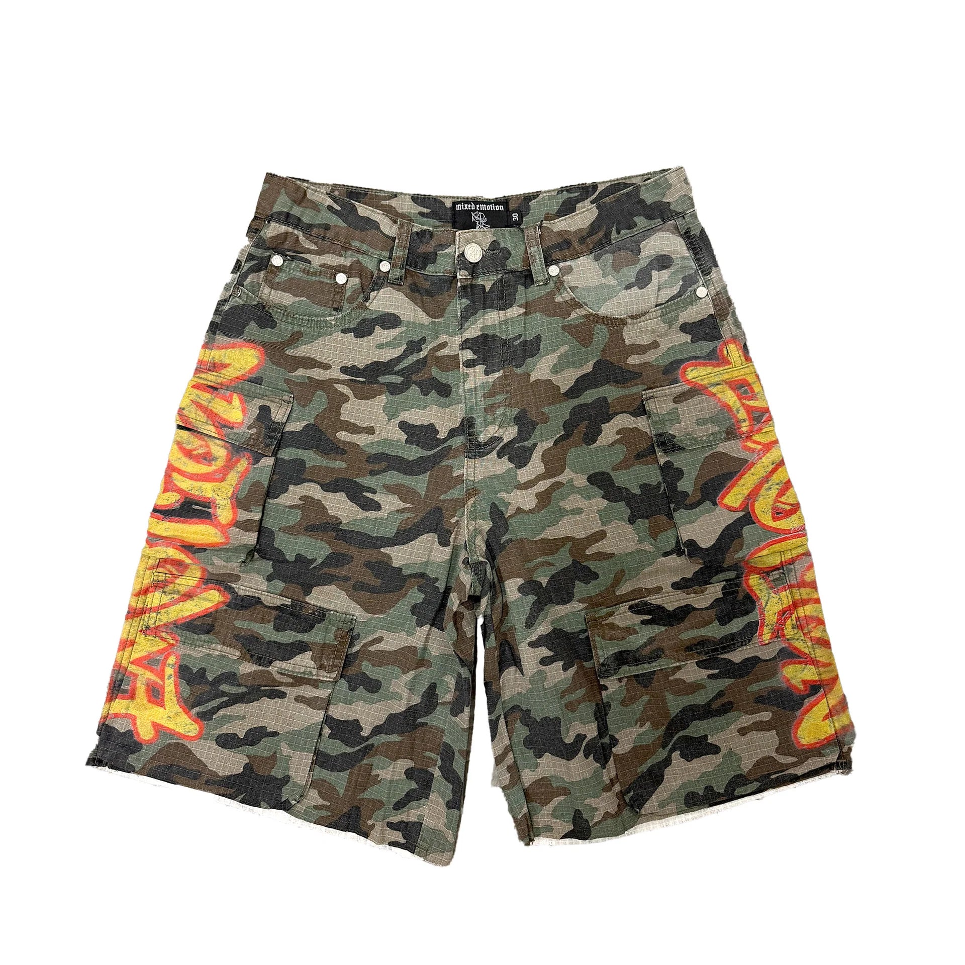 Mixed Emotions "Battle" Camo Shorts