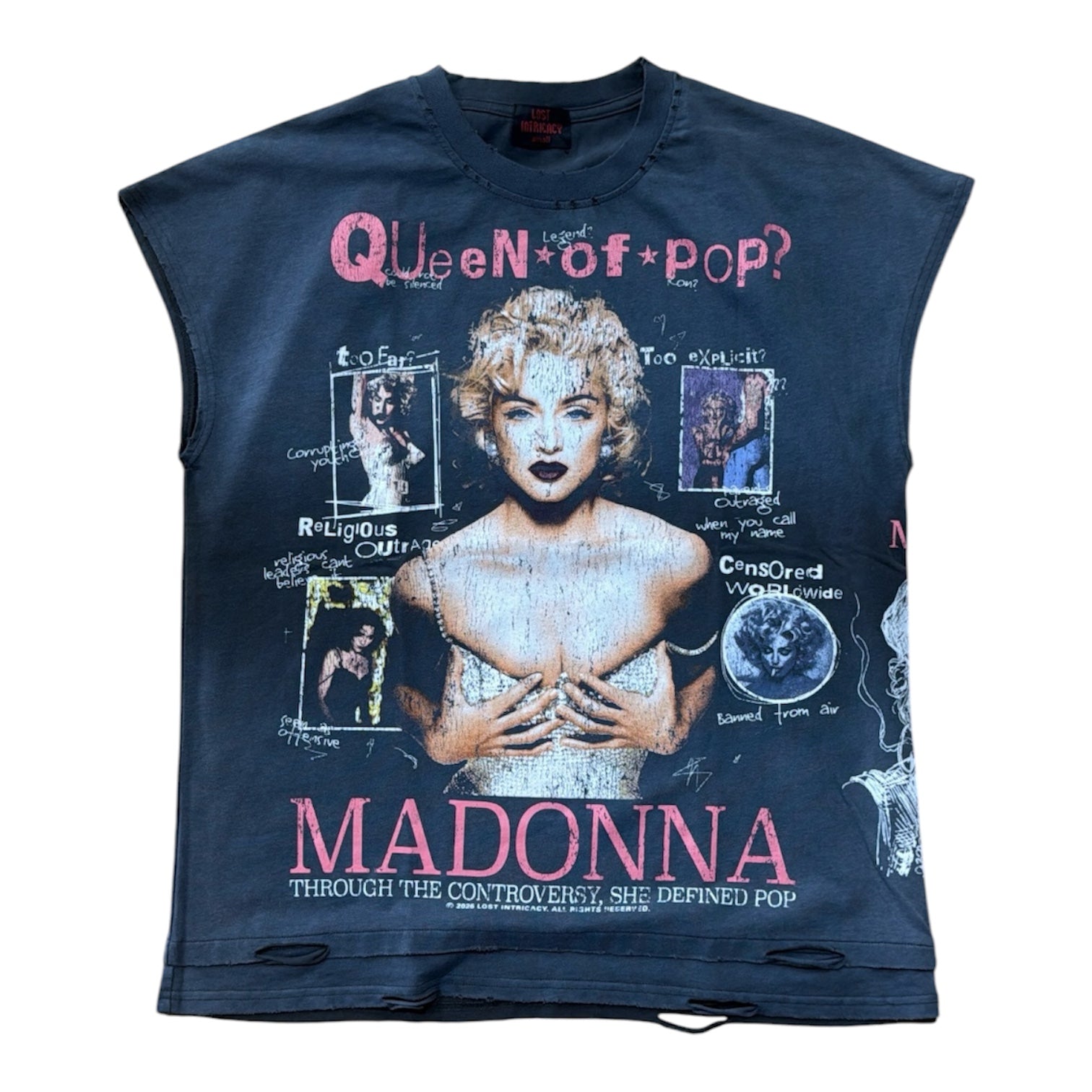 Lost Intricacy "Madonna" Sleeveless T-Shirt