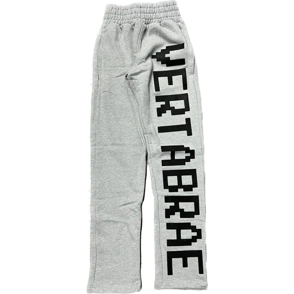 Vertabrae Grey/Black Sweat Pants