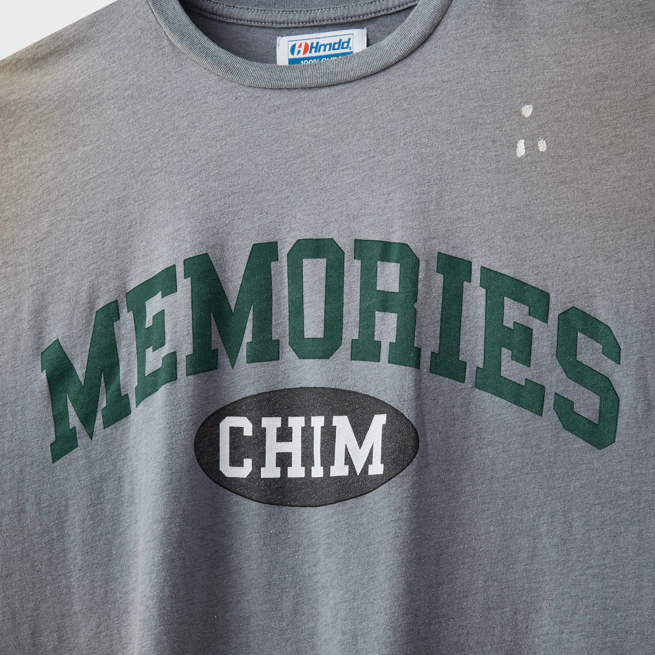 HMDD "College" Heather Grey T-Shirt