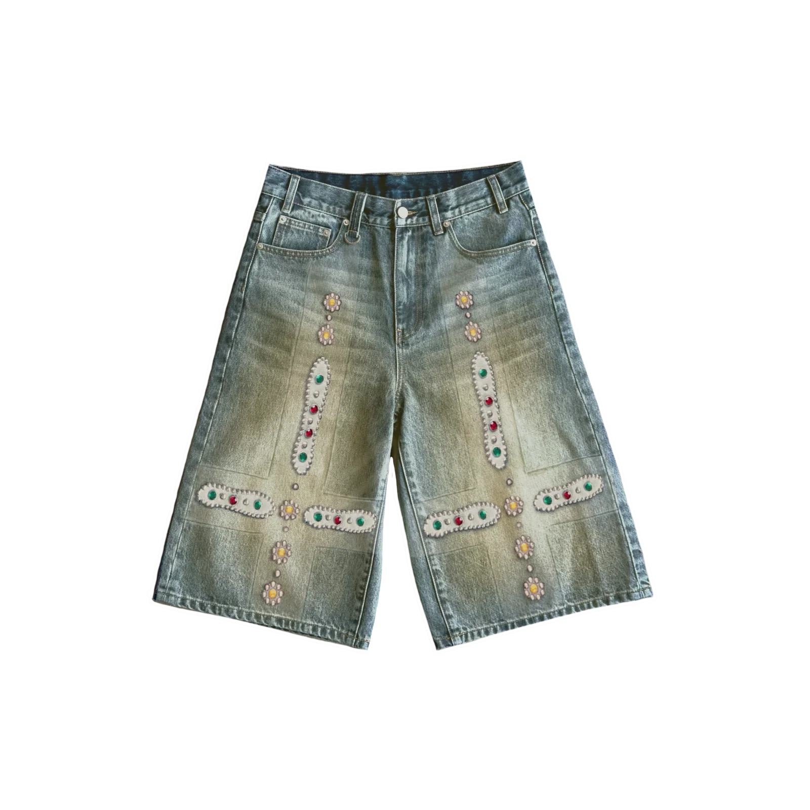 Bravest Studios "Saphire" Blue Jean Shorts