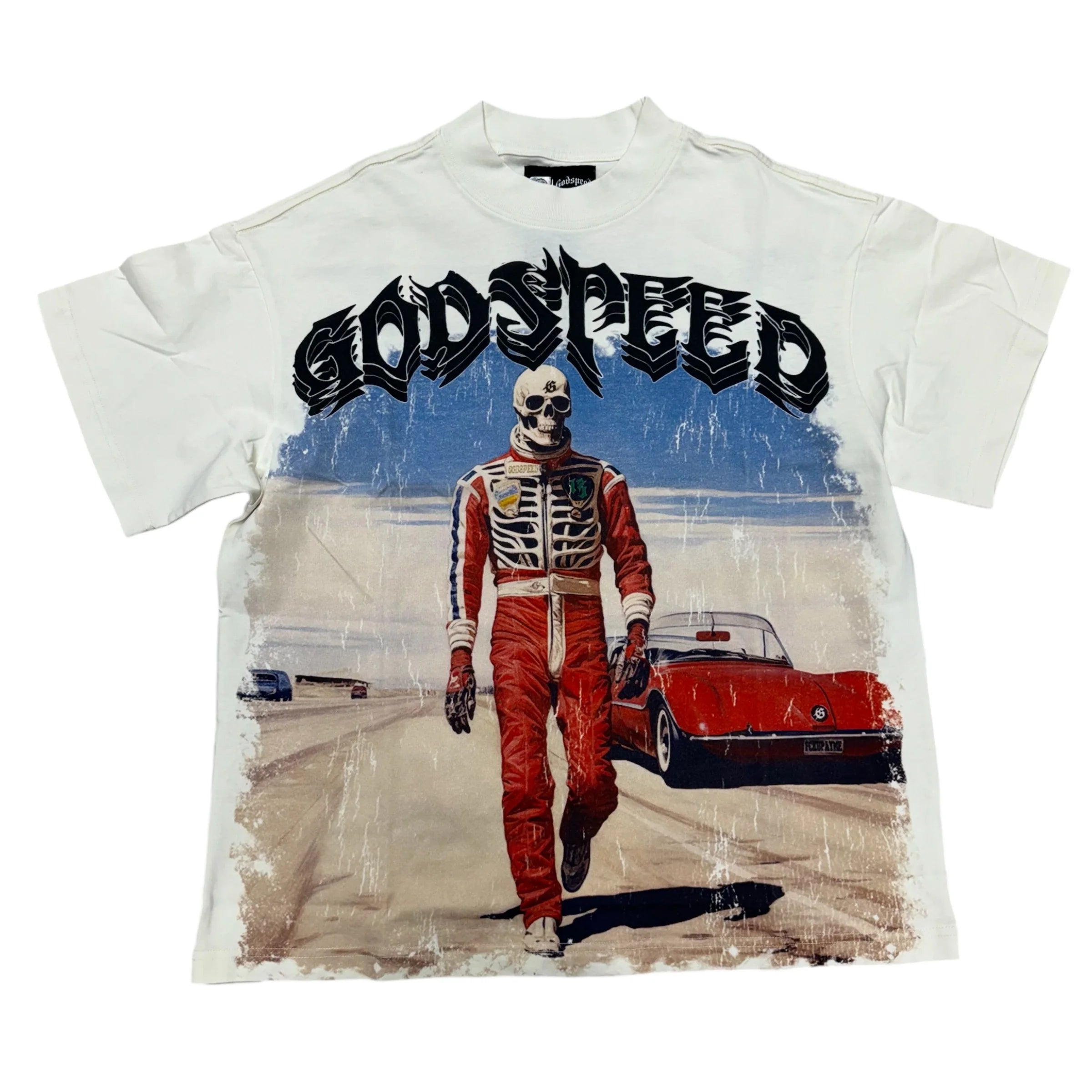 Godspeed "F1 Racer" T-Shirt White