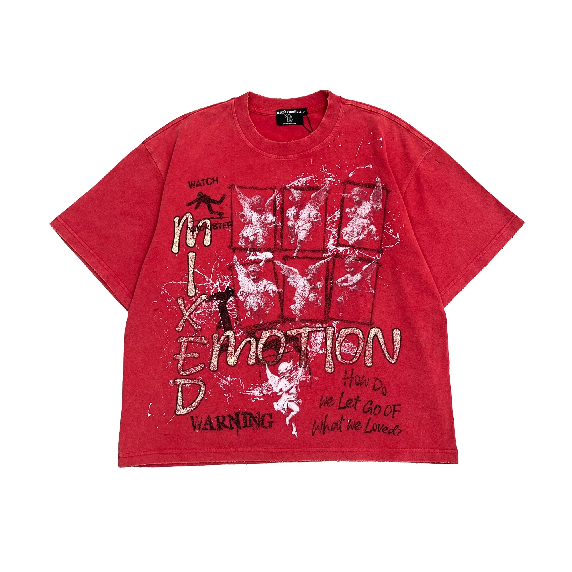 Mixed Emotions "Crimson" Red T-Shirt