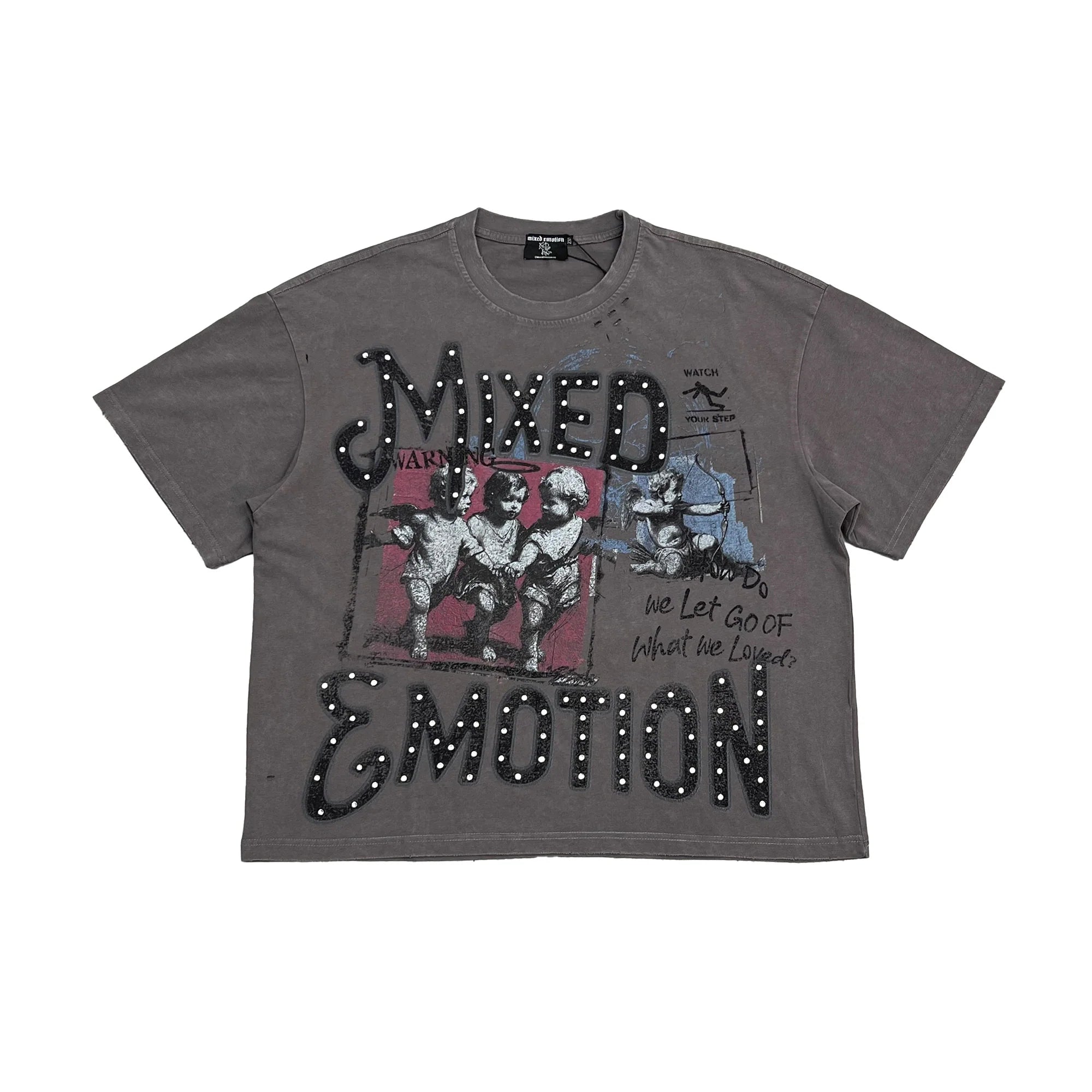 Mixed Emotions "Friends" Grey T-Shirt