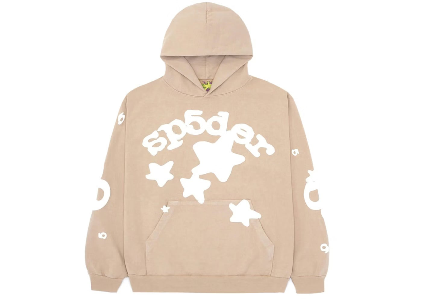 Sp5der Worldwide "Beluga Sand" Hoodie