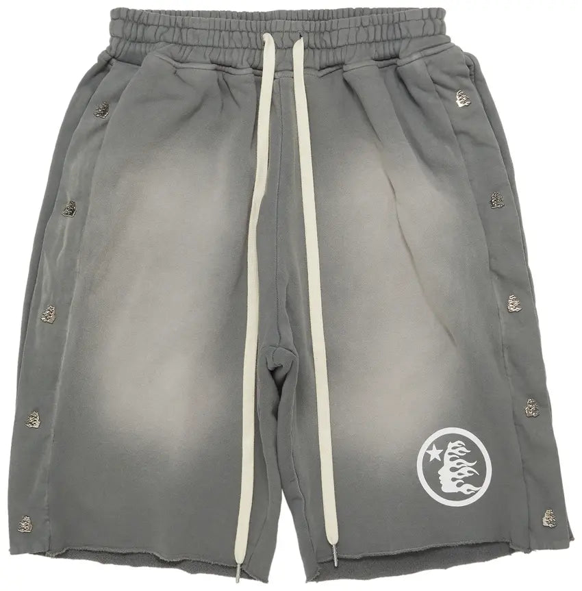 Hellstar Snap Grey Shorts