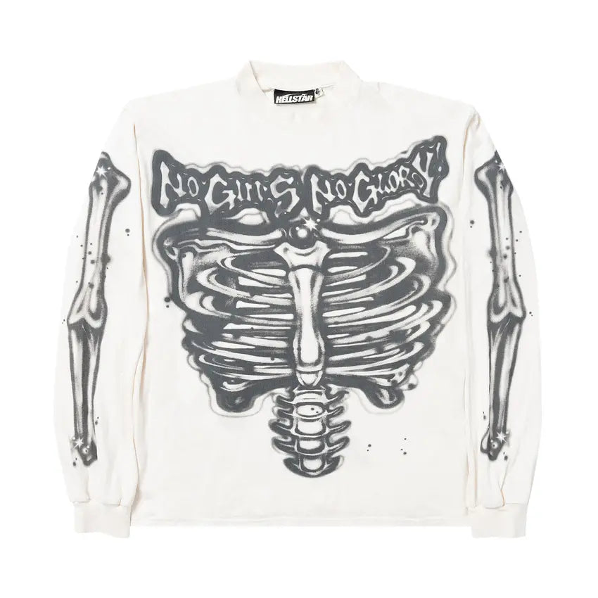 Hellstar "Airbrushed Bone" Long Sleeve