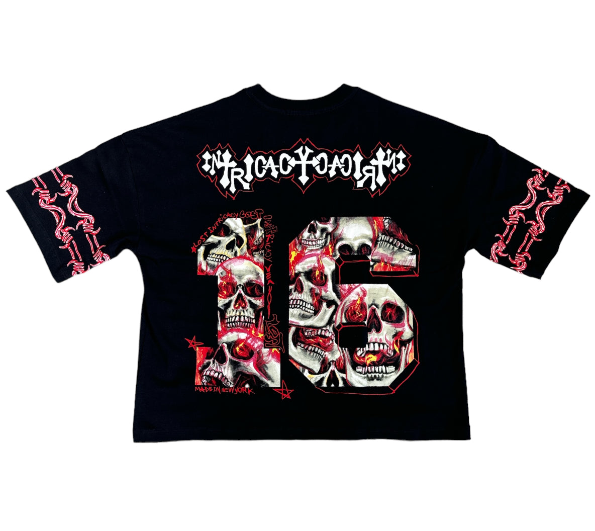 Lost Intricacy "16" Football Jersey