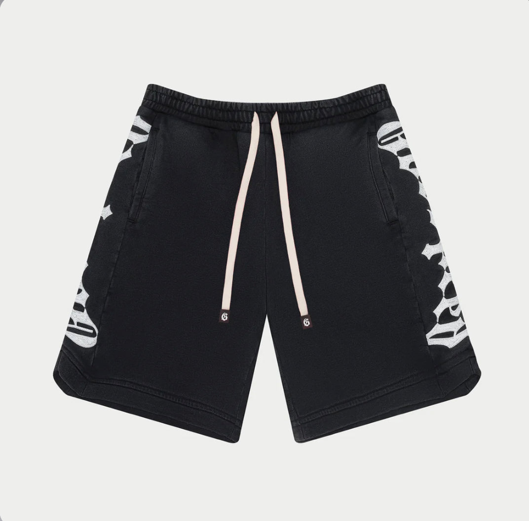 Godspeed "Black Wash" CourtSide Cotton Shorts