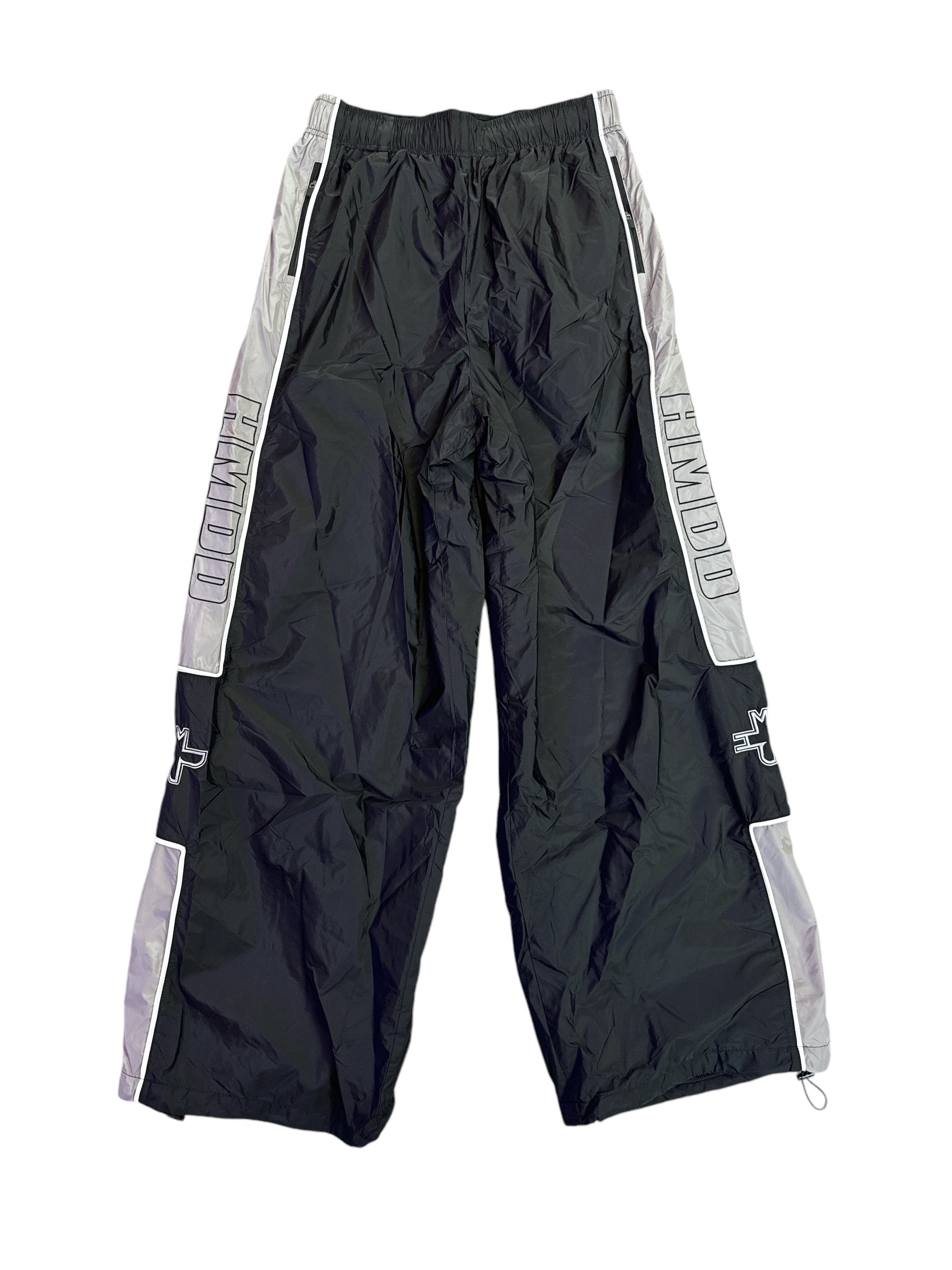 HMDD Black Nylon Track Pants