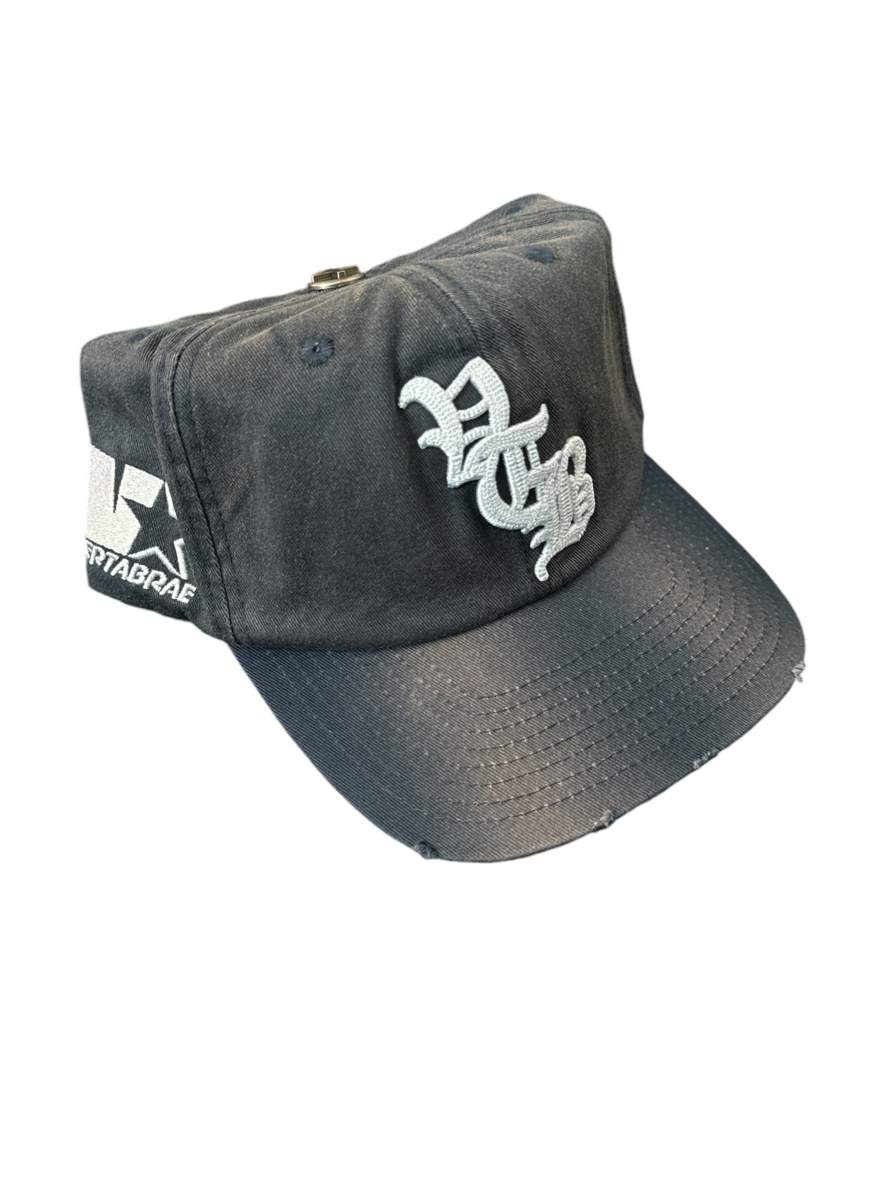 Vertabrae Navy Vintage Distressed Snapback