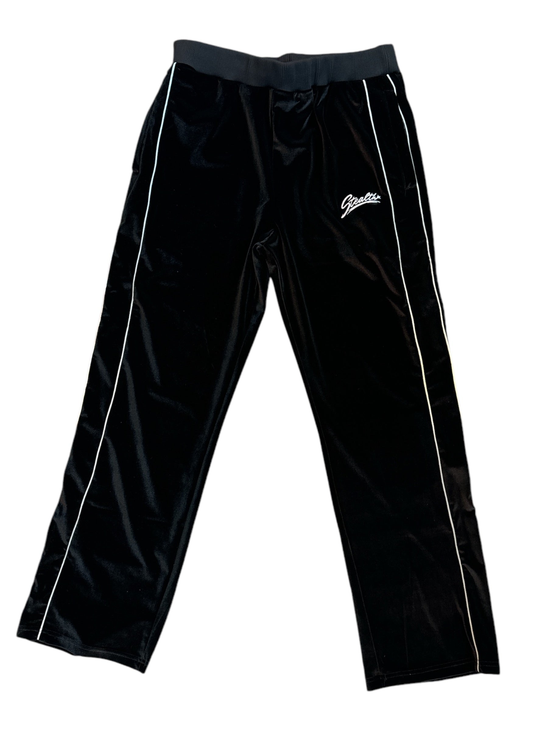Stealth Velour Black Tracksuit