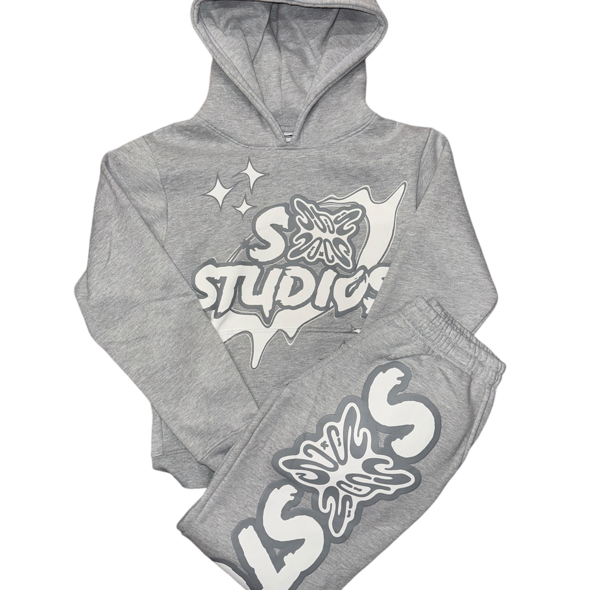 SB Studios Stain Bandz Cool Grey Full Sweatsuit