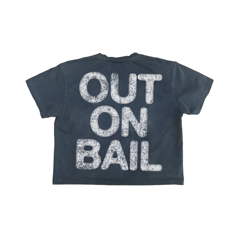 Troubled Humans "Out On Bail" (Black) T-Shirt