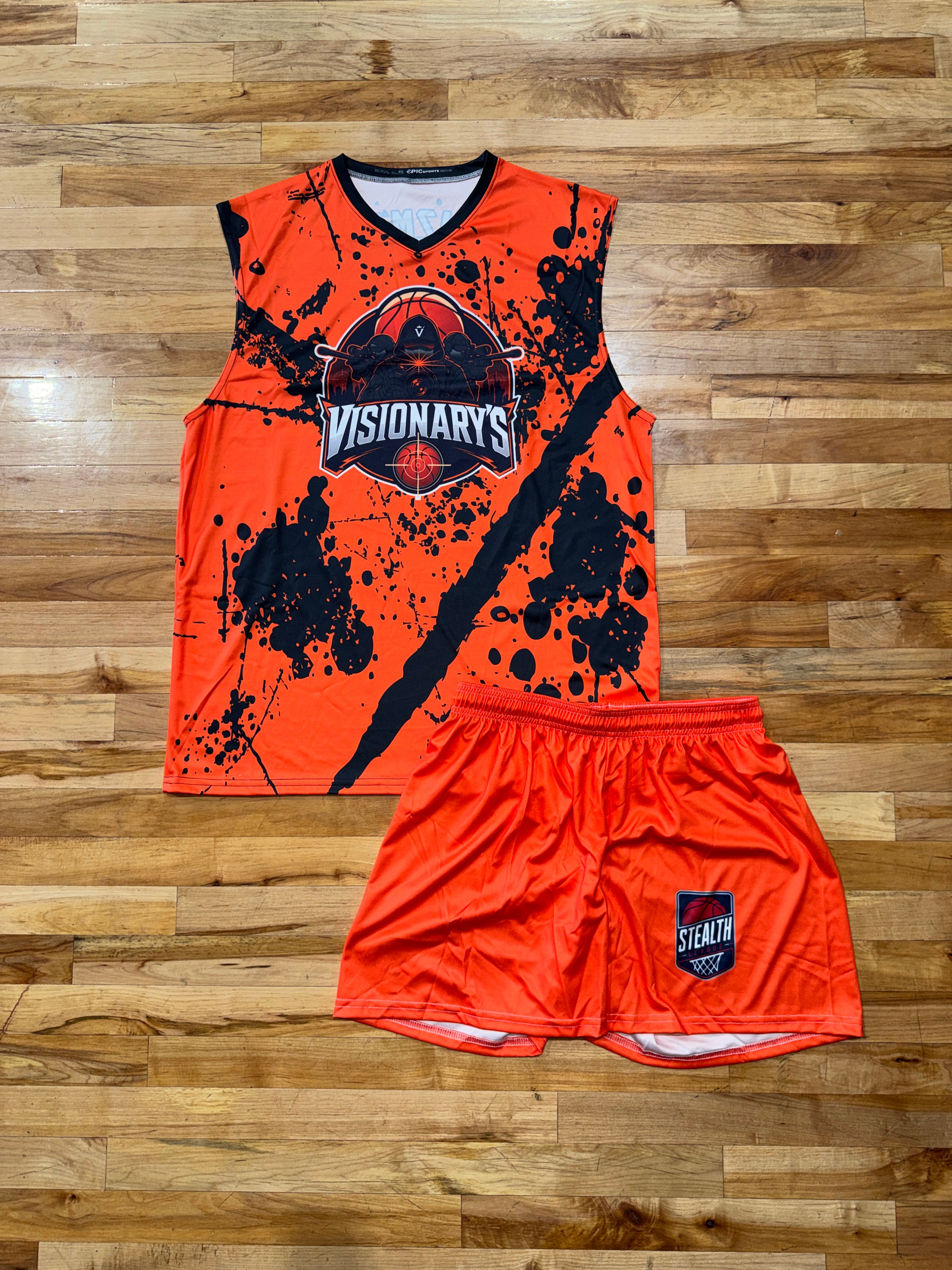 The Stealth League Team Visionary's (Devin Eddie) Full-Uniform *MADE TO ORDER*