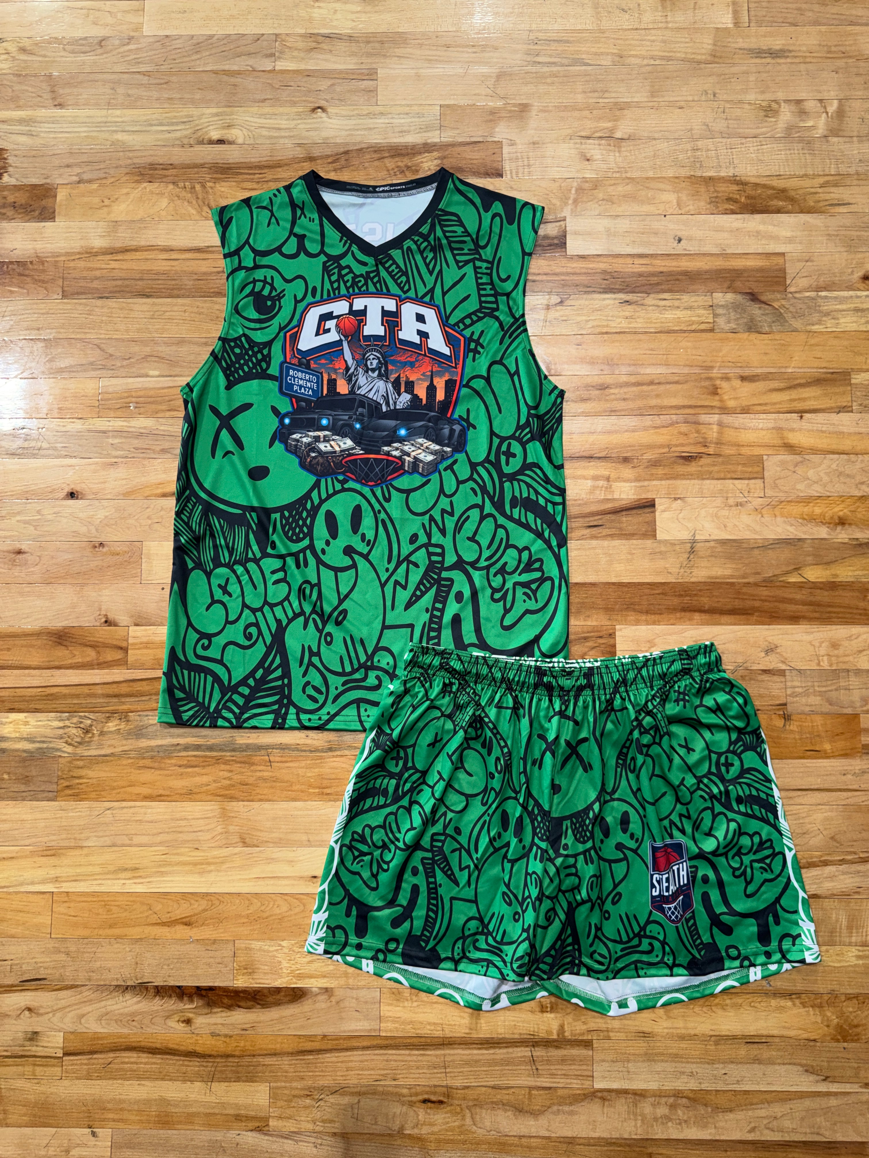 The Stealth League Team GTA (Cinco Alvarado) Full-Uniform *MADE TO ORDER*