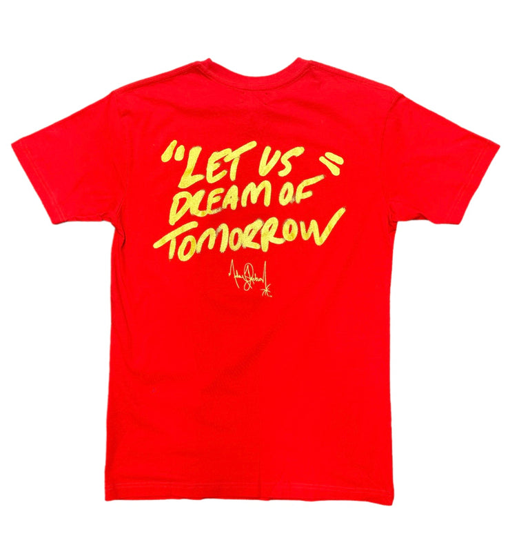 Barriers Michael Jackson Red T-Shirt