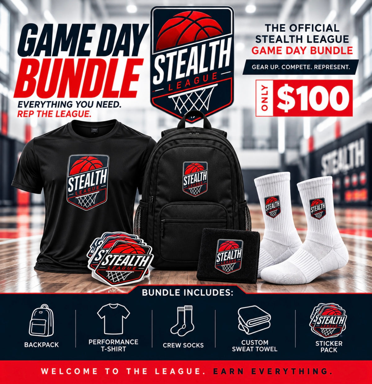 The Stealth League Game Day Bundle