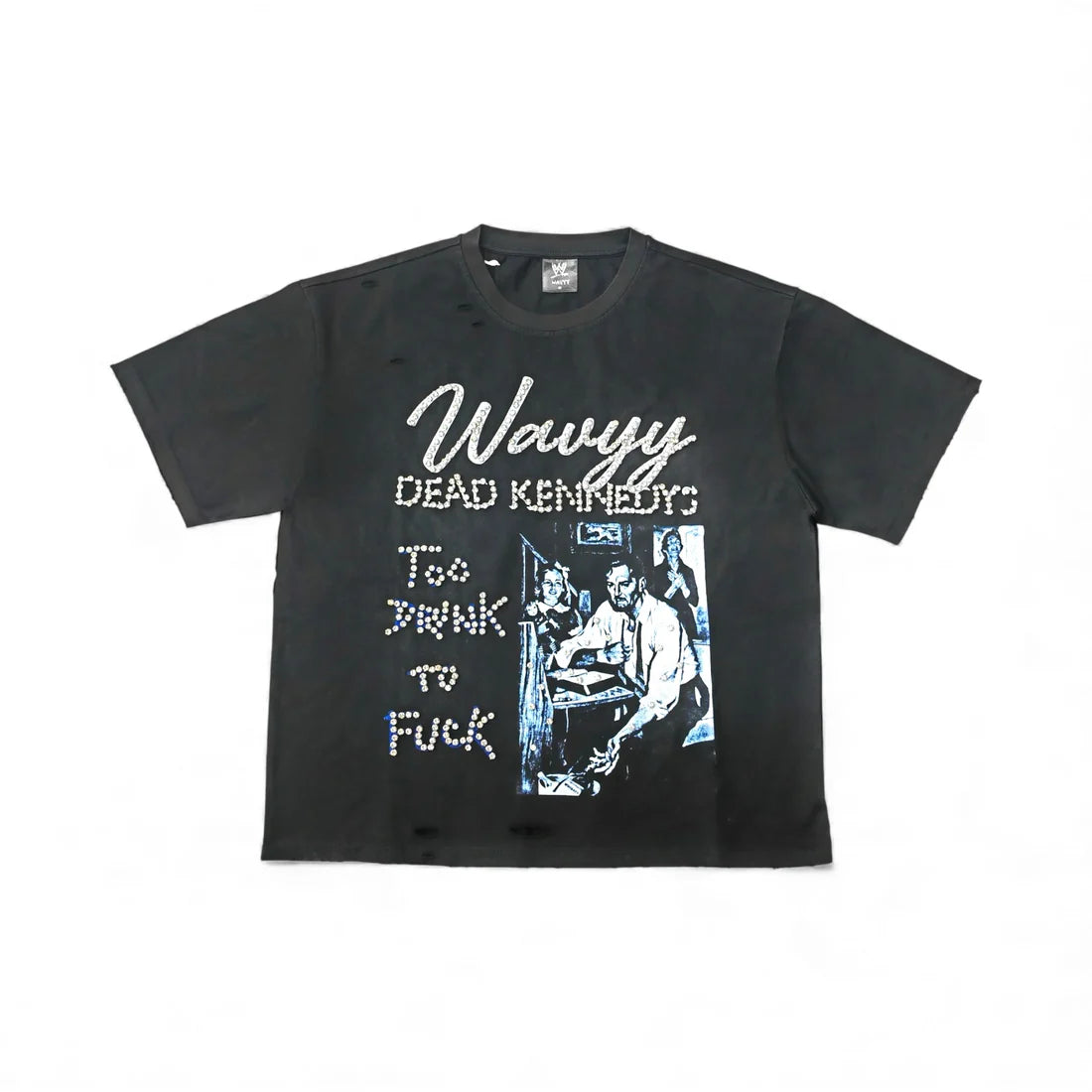 Wavyy "Kennedy" Rhinestone T-Shirt