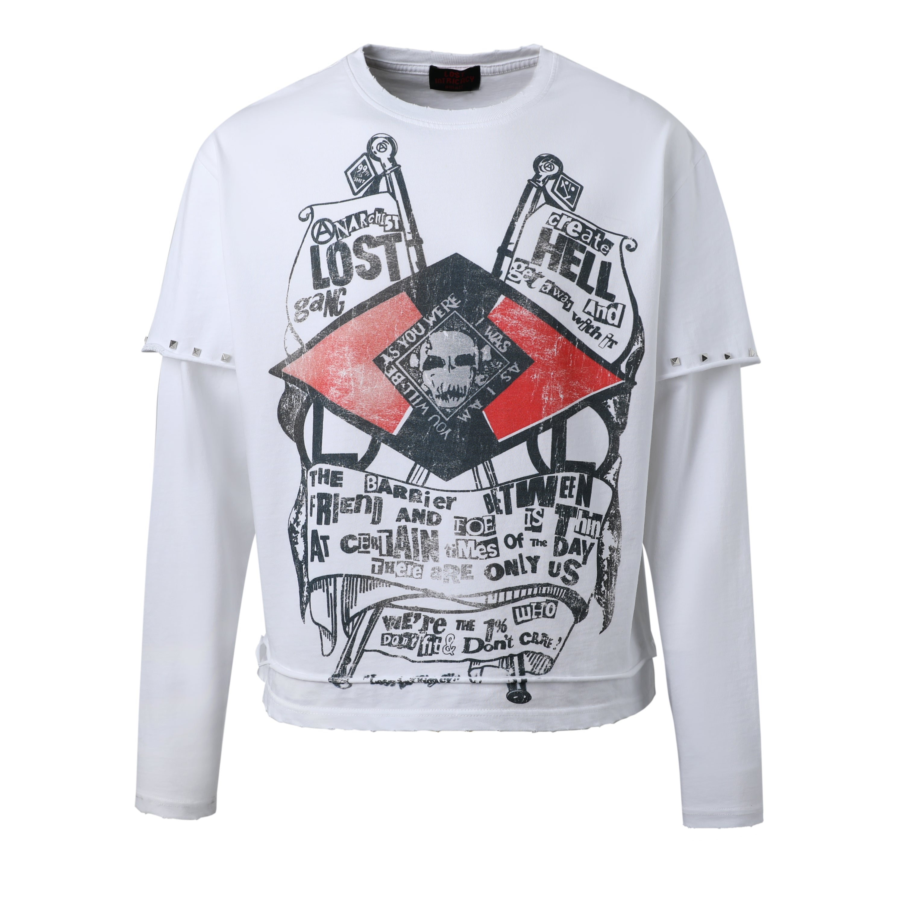 Lost Intricacy "Westwood" Long Sleeve (White)