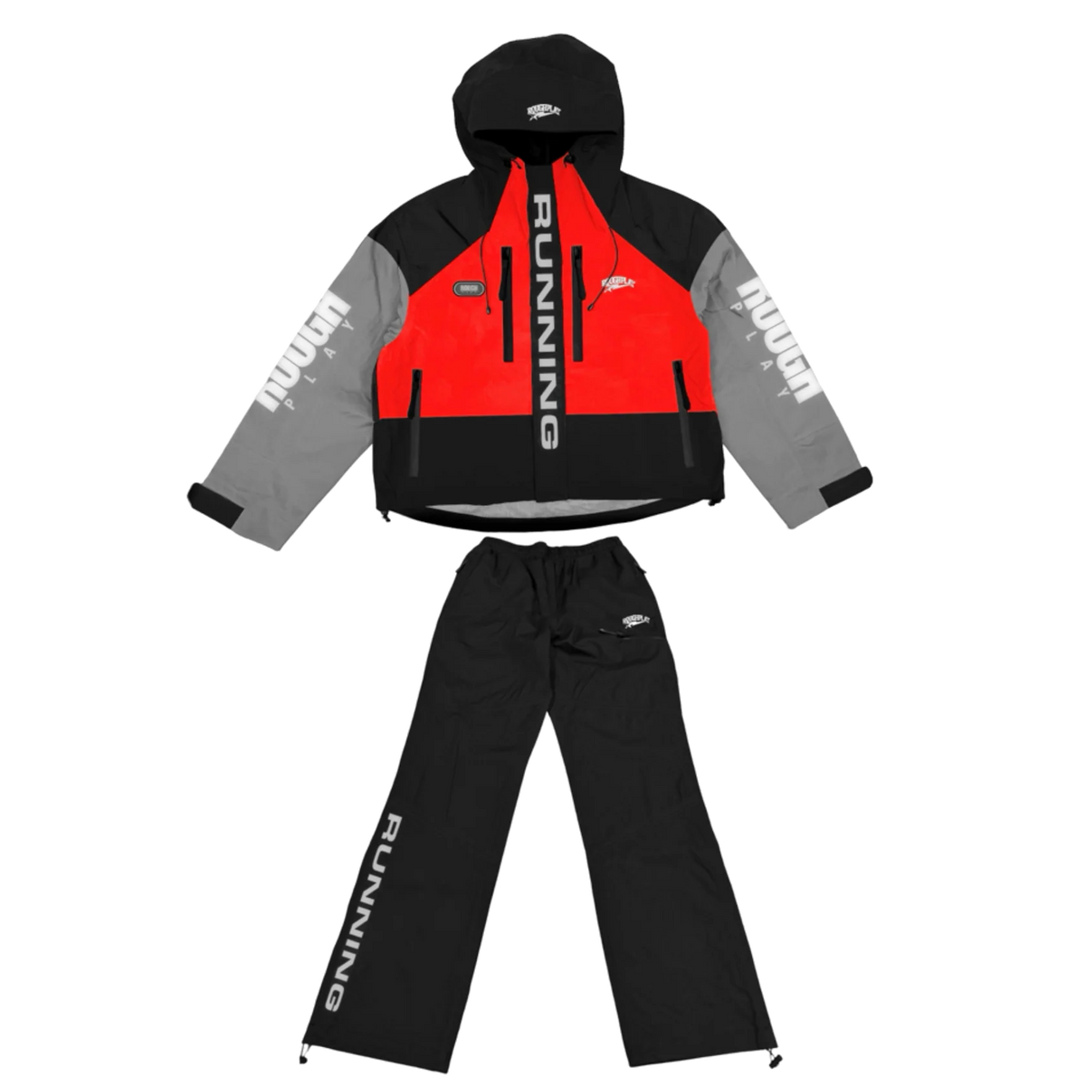 RoughPlay Water Resistent Tracksuit (Red)