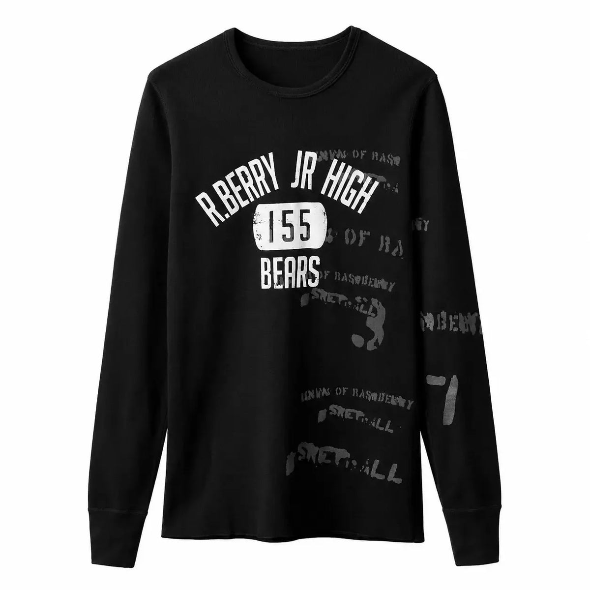 GV Gallery "JR High" Black Thermal Long Sleeve
