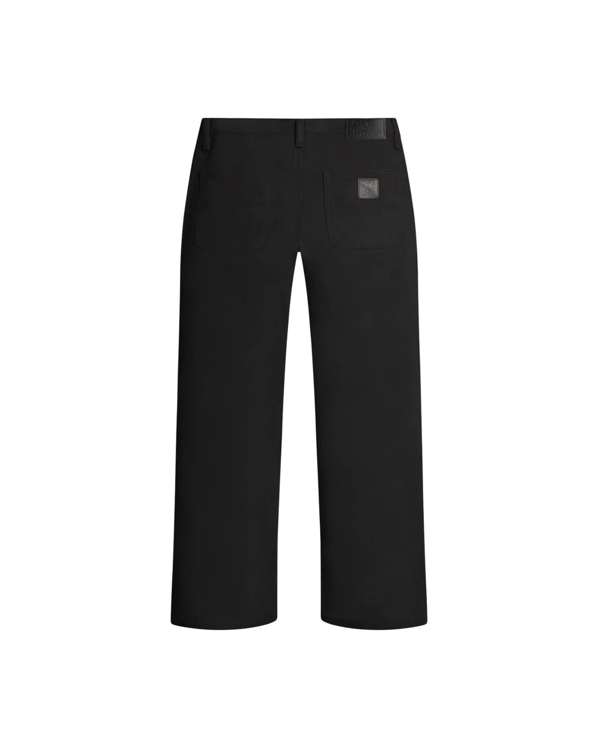 Lost SHDWS "Detachable Double Knee" Oil Black Carpenter Jeans