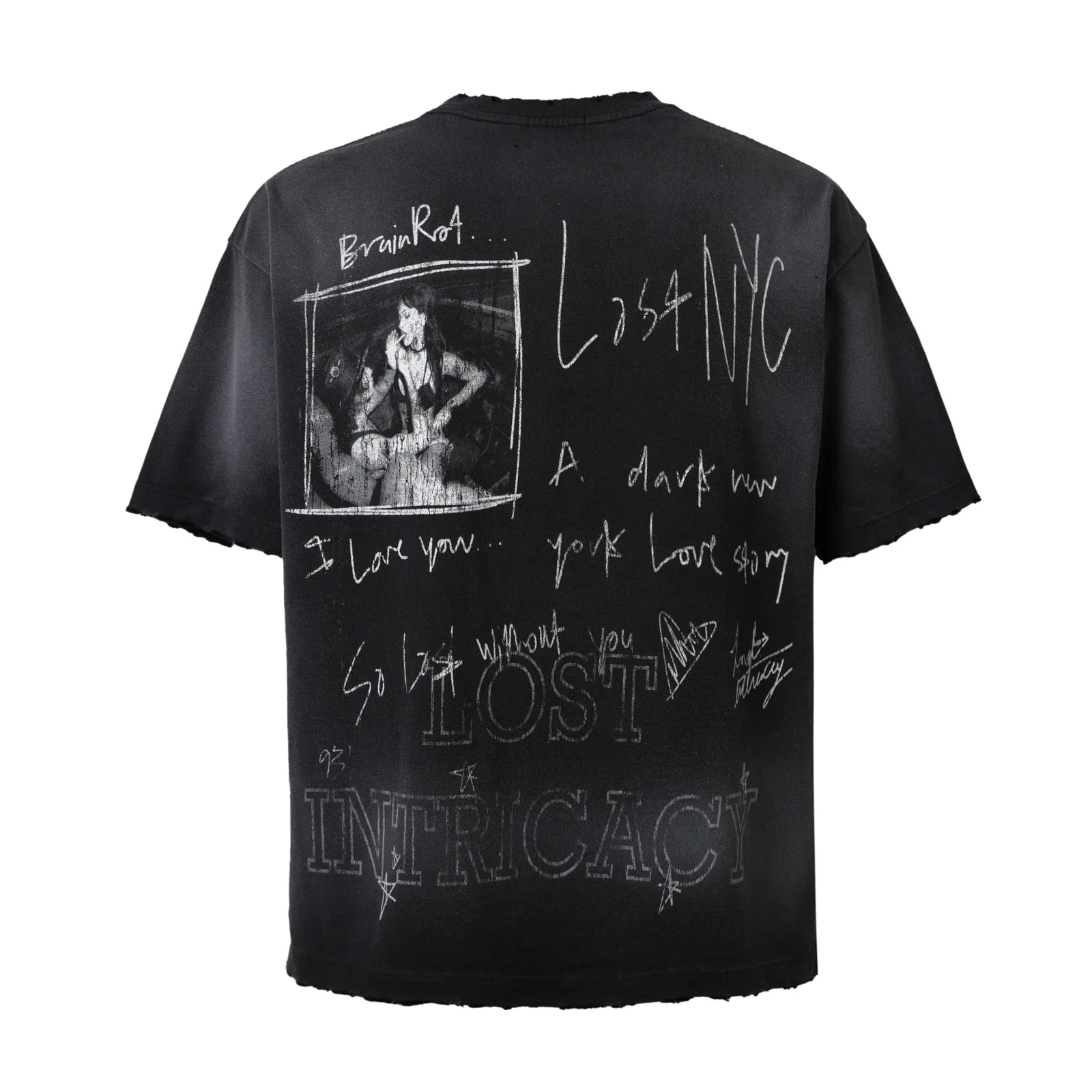 Lost Intricacy "Brain Rot" Black T-Shirt