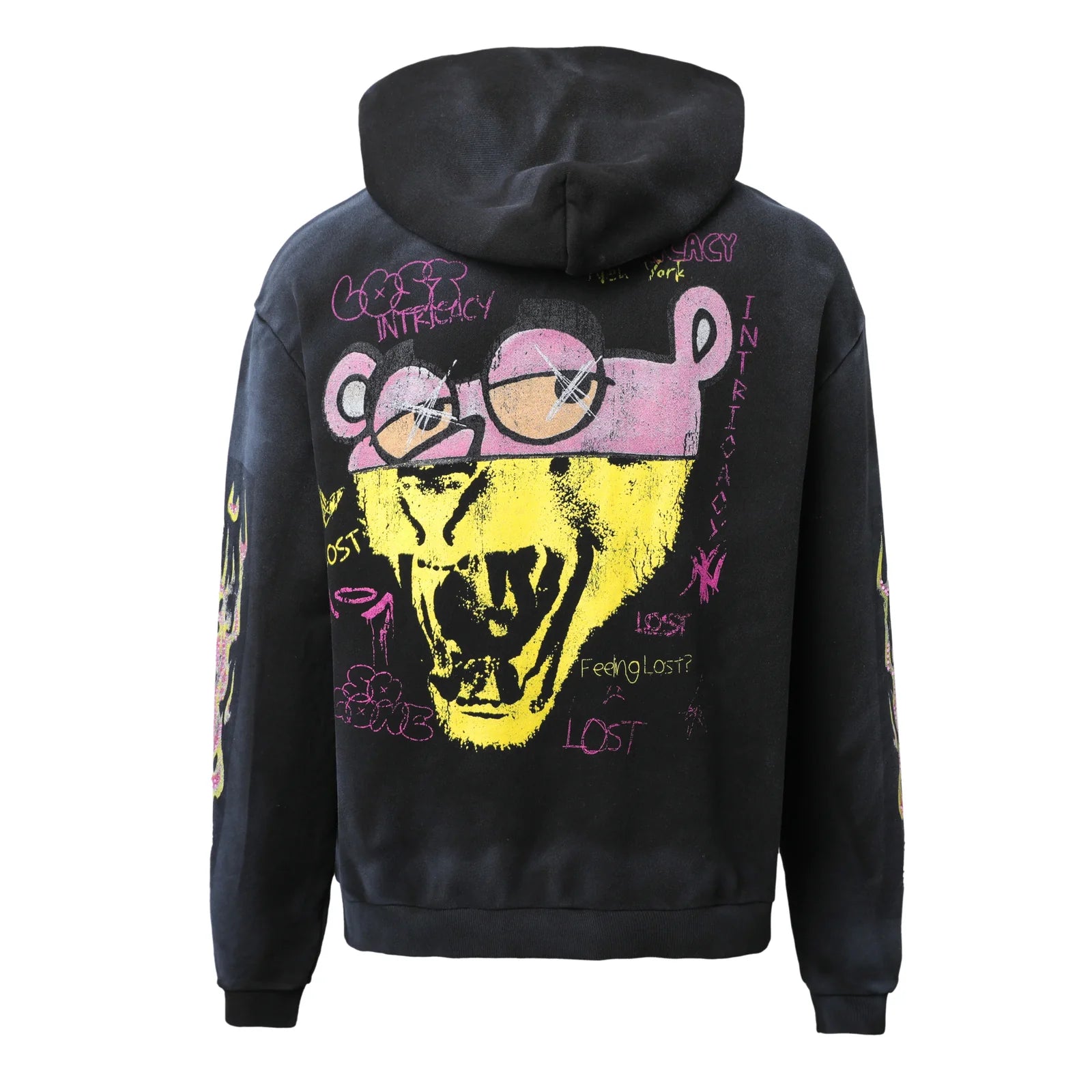 Lost Intricacy "Half Man Half Amazing" Black Zip-Up Hoodie