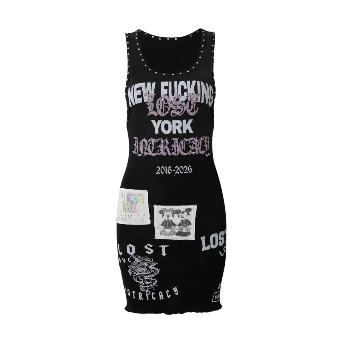 Lost Intricacy "Not Your Problem" Black Dress
