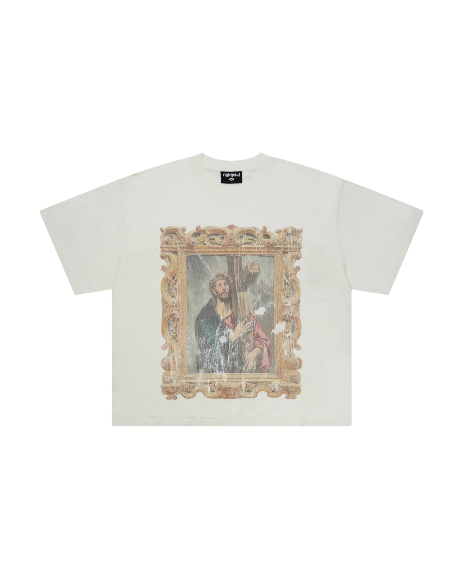 We Are Righteous "Timeless Suffering" White T-Shirt