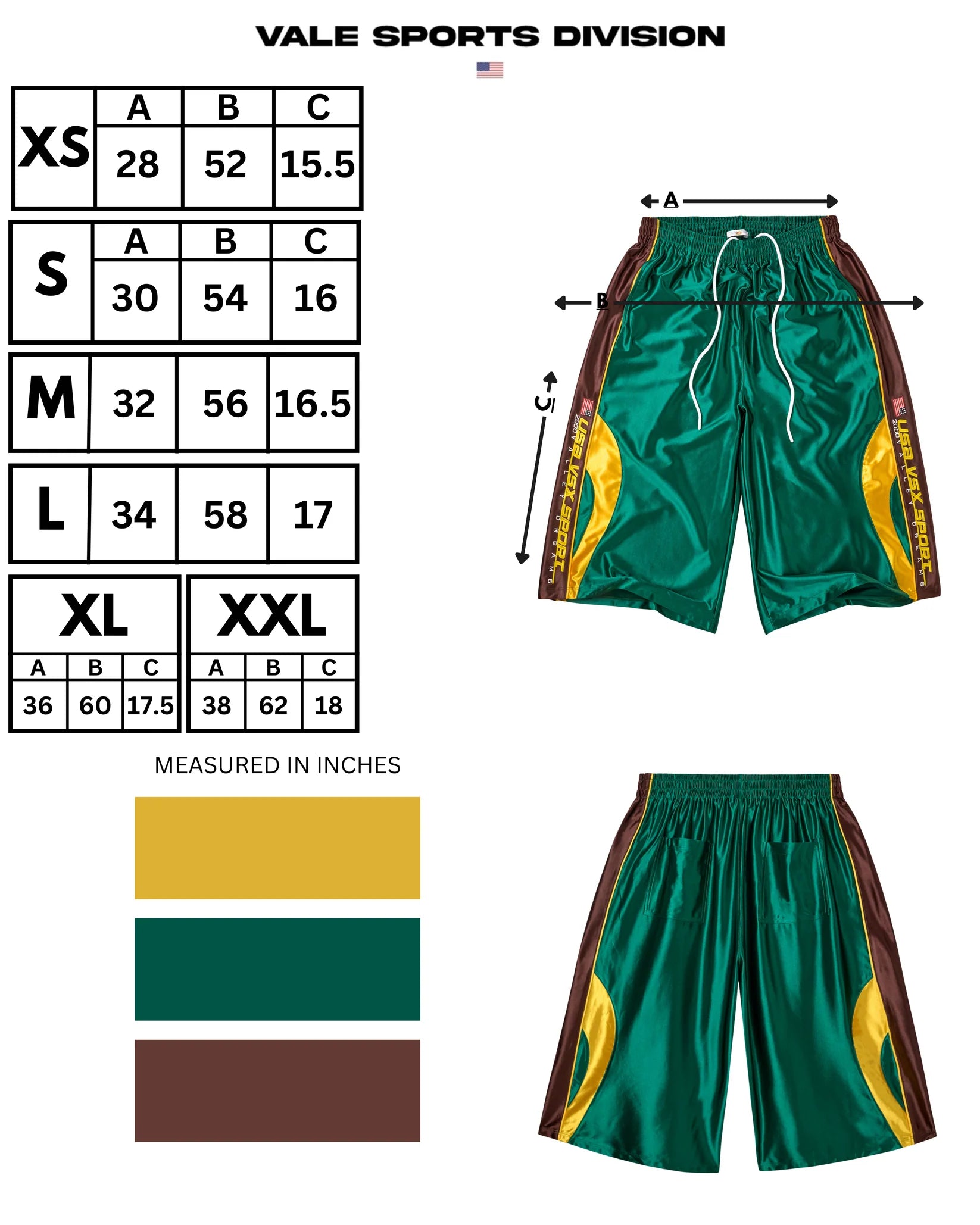 Vale "Iverson" Basketball Shorts