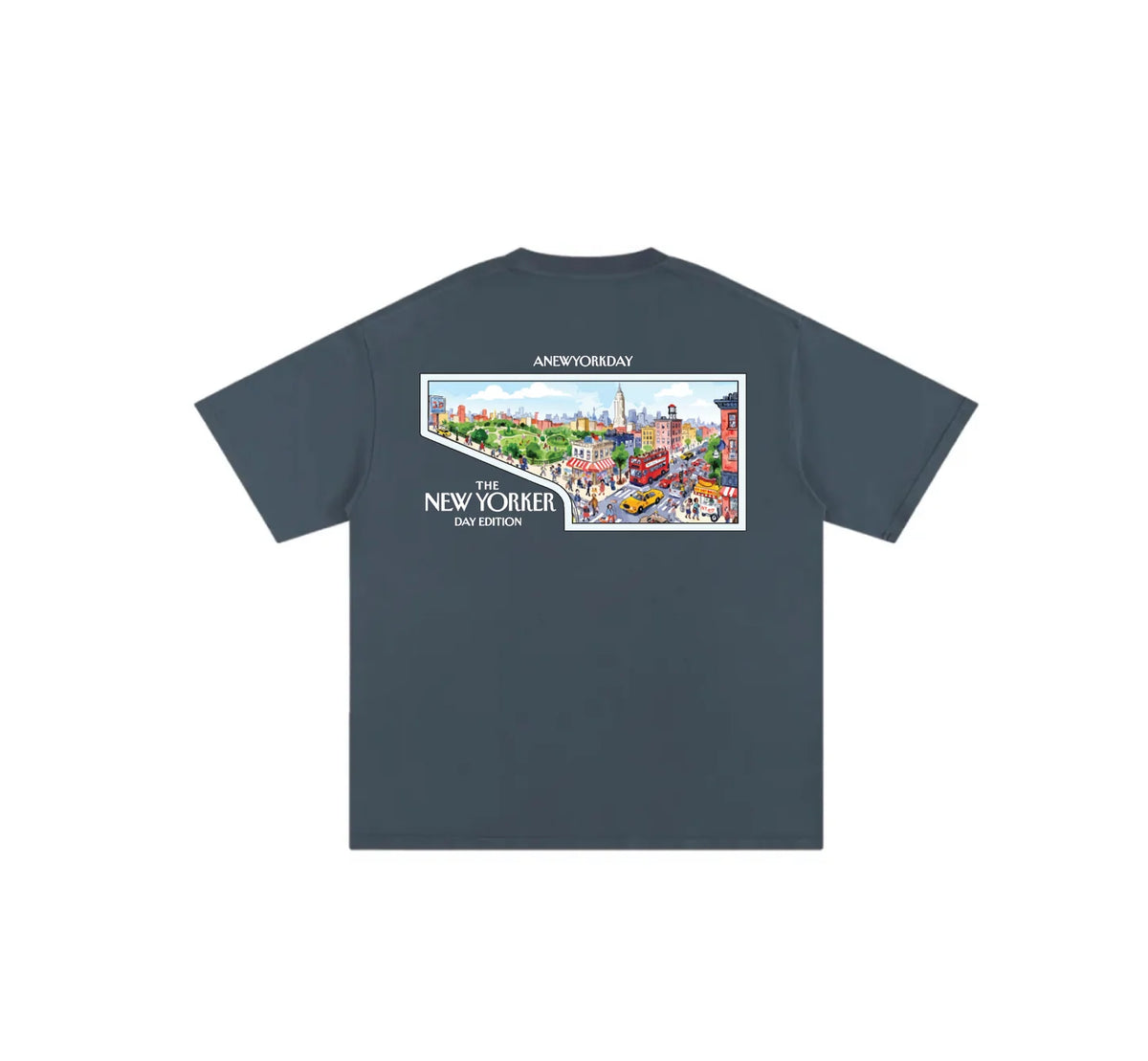 A New York Day "New Yorker" T-shirt (Blue)