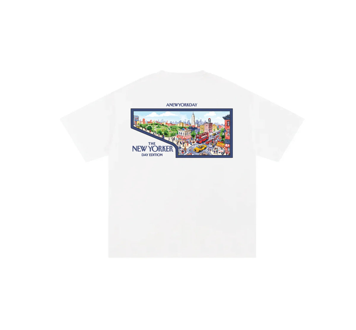 A New York Day "New Yorker" T-shirt (White)