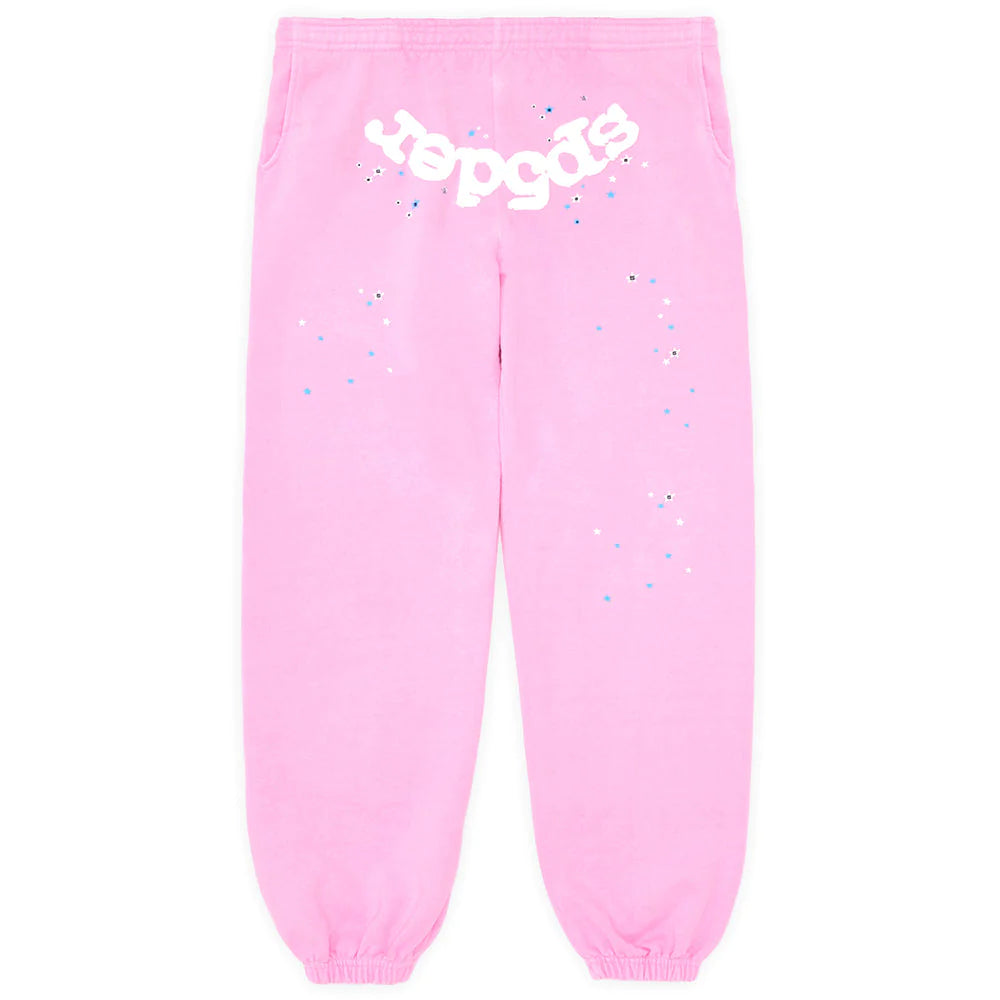Spider Pink Web Sweats