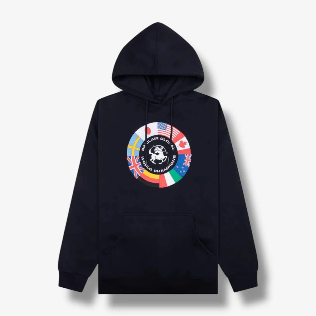 Sinclair Flag Hoodie (Navy)