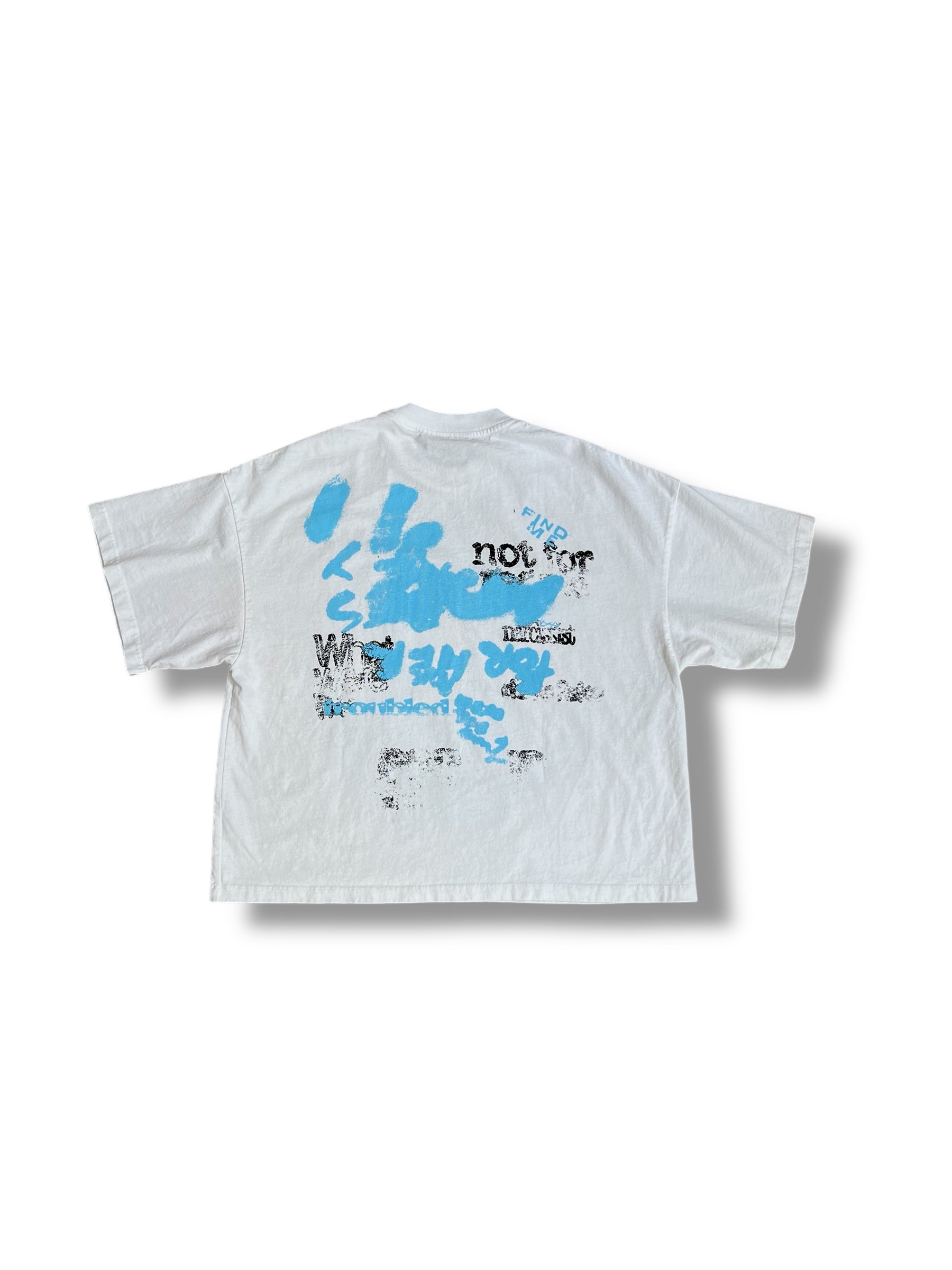 Troubled Humans "Find Me" White T-Shirt