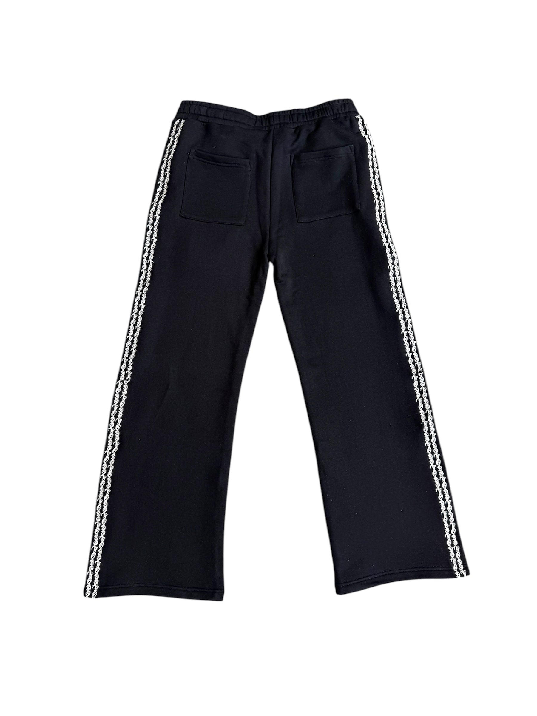 Able Garments "Chain Link"  Sweatpants (Black)