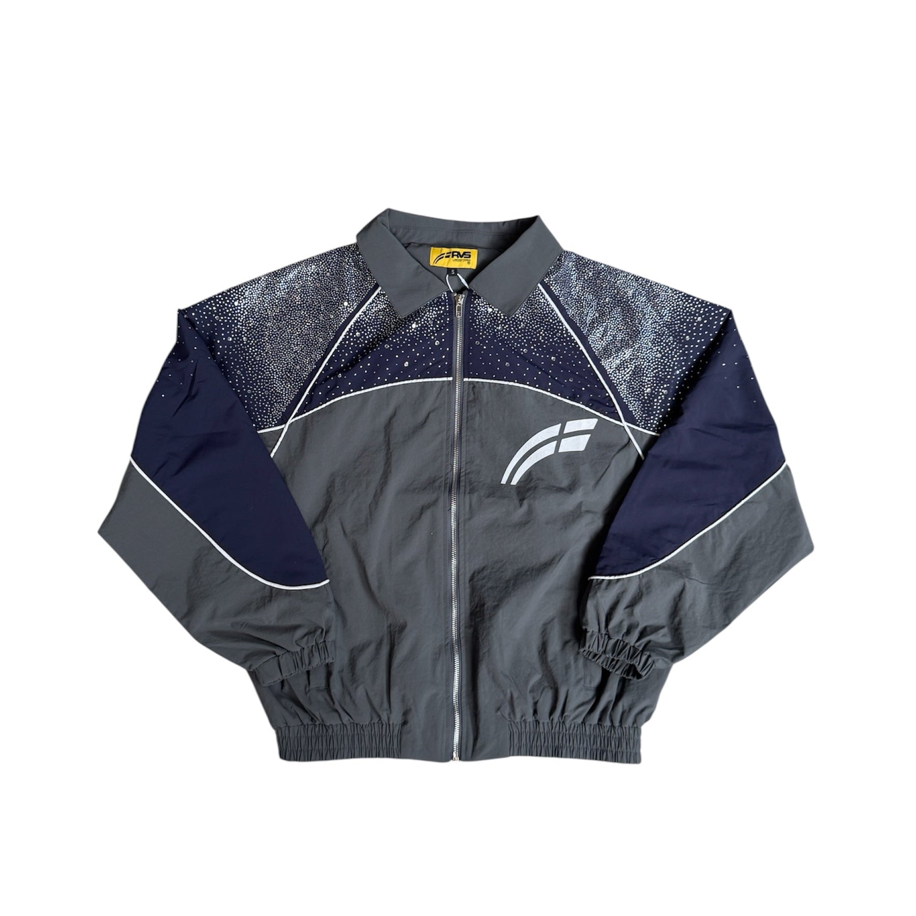 RVS Labs Navy / Charcoal "Astral" Zip Windbreaker