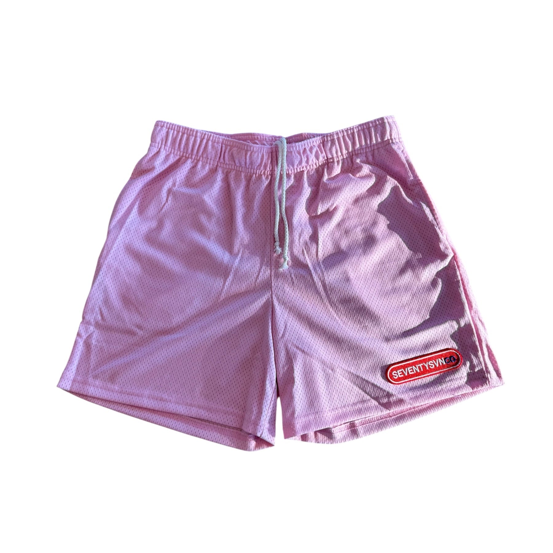 SEVENTY-SEVEN Classic Mesh Shorts (Pink)