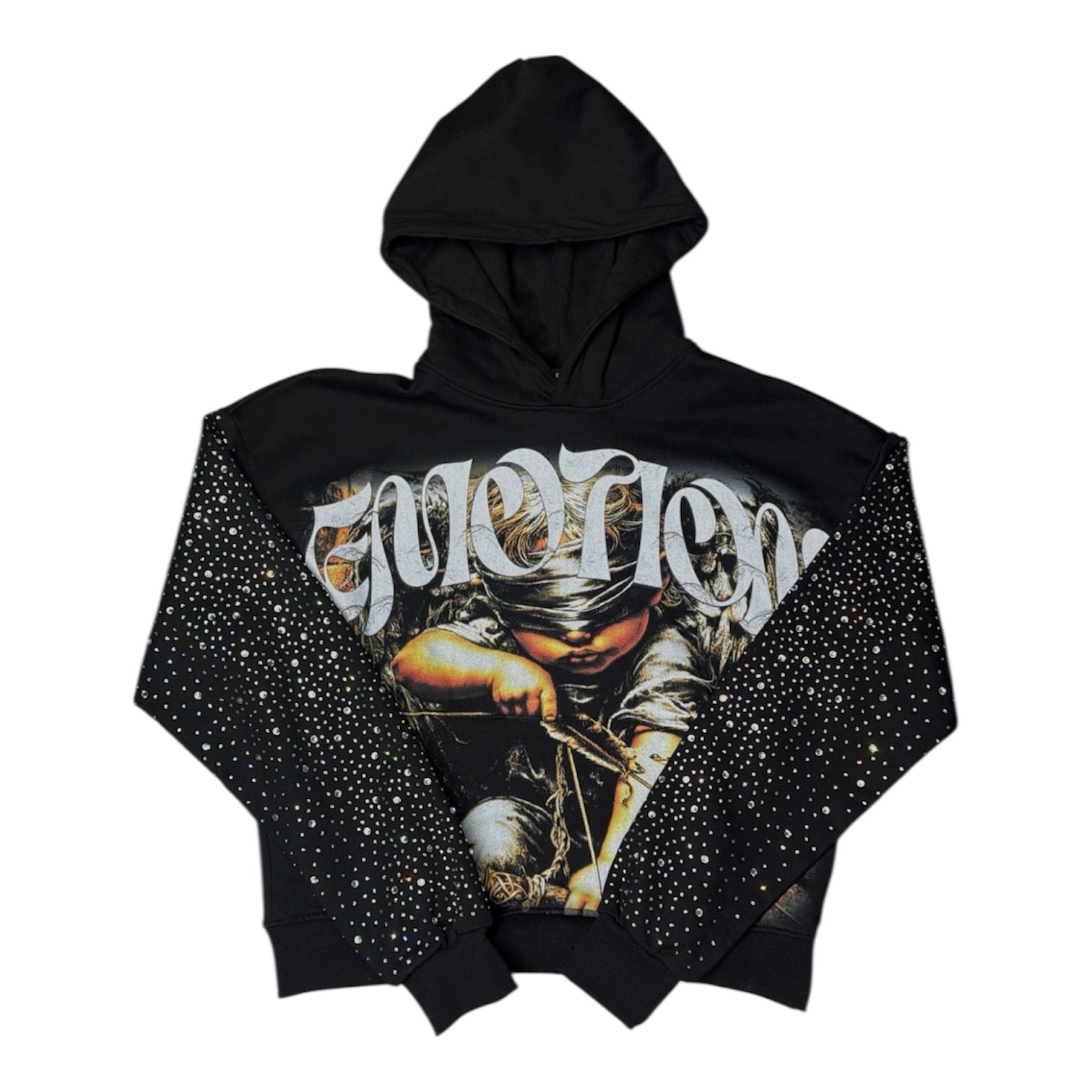 Mixed Emotions "Archer" Rhinestone Hoodie