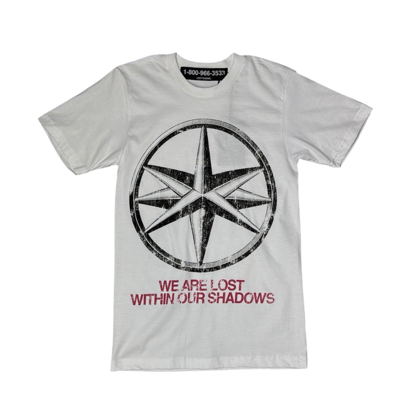 Lost SHDWS "Benz" White T-Shirt