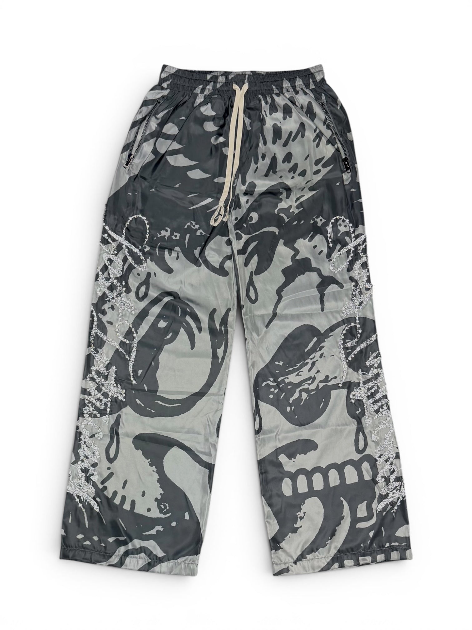 Lost Intricacy "Tiger Ed Hardy" Black Nylon Full Set