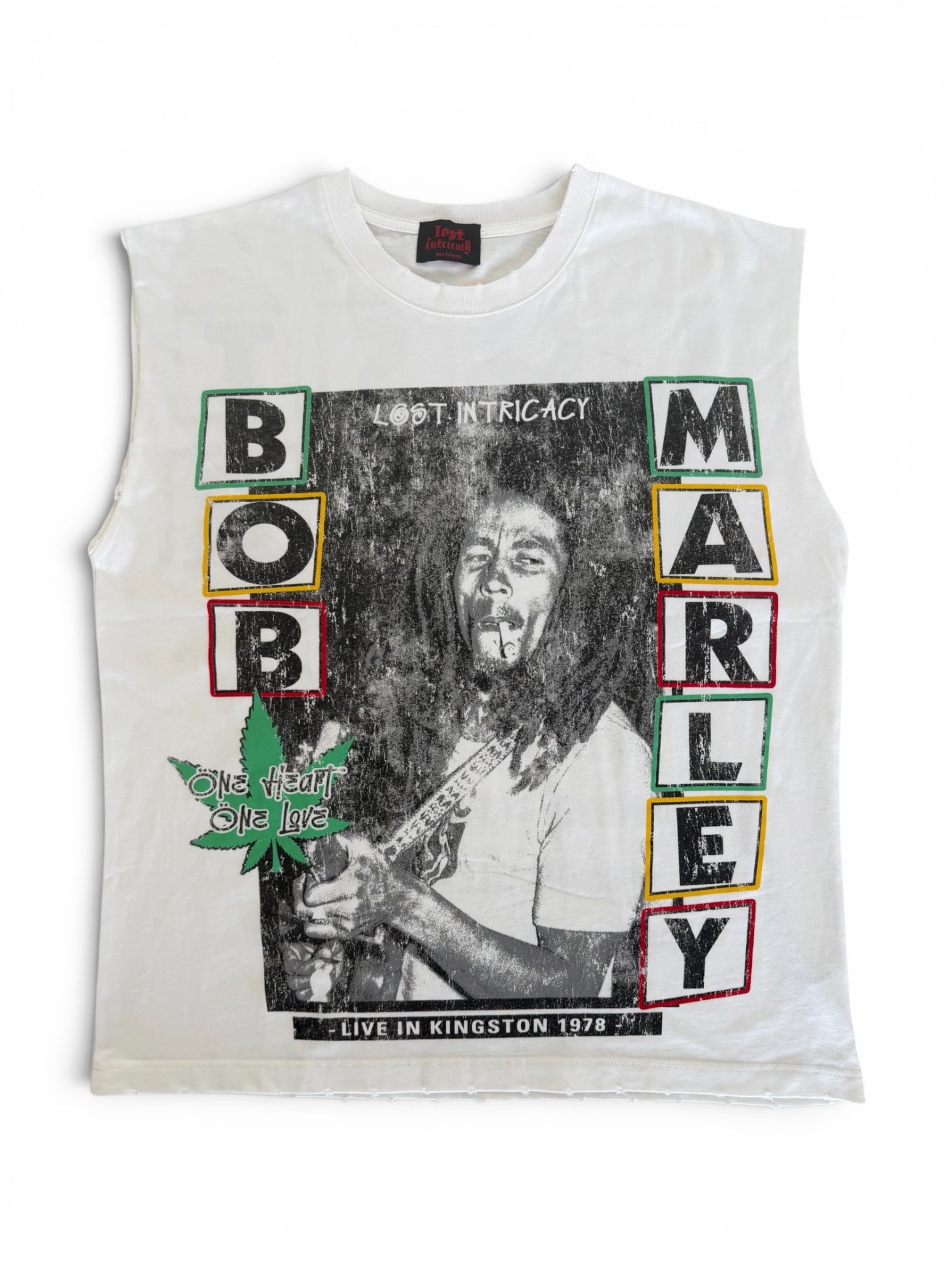 Lost Intricacy "Bob Marley" Sleeveless T-Shirt