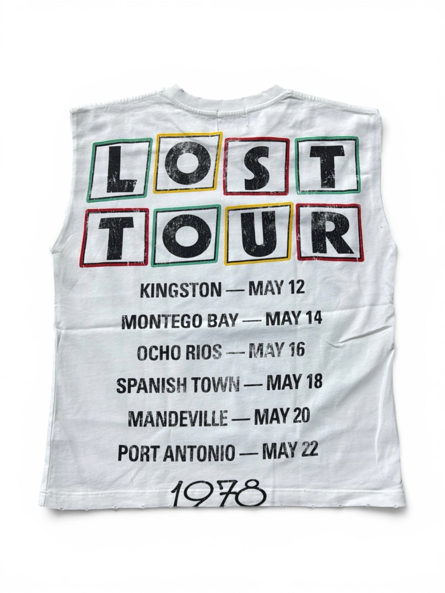 Lost Intricacy "Bob Marley" Sleeveless T-Shirt